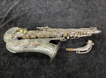 Beautiful Vintage Keilwerth 'The New King' Alto Sax # 29991 in Silver Plate!